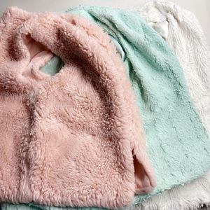 children’s place pink blue white small vest bundle